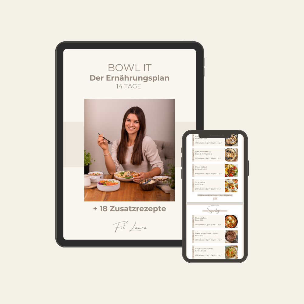 Bowl it - der Ernährungsplan